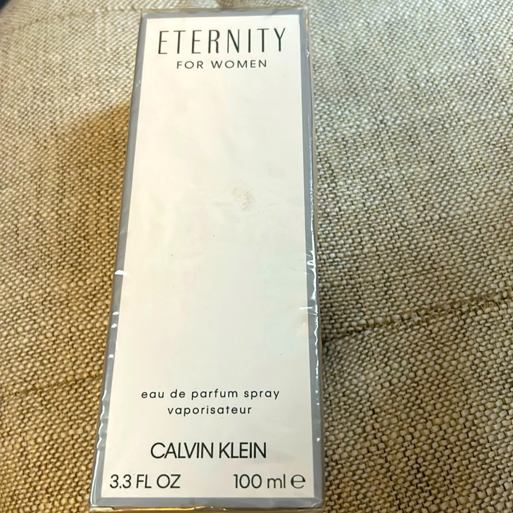 New and Sealed Calvin Klein Eternity for Women 3.3 0 OZ
